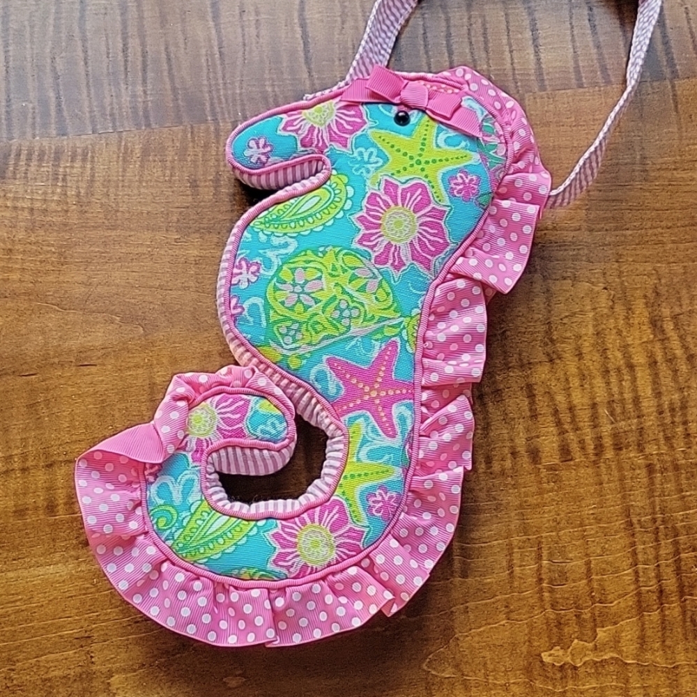 MUD PIE SEAHORSE PURSE